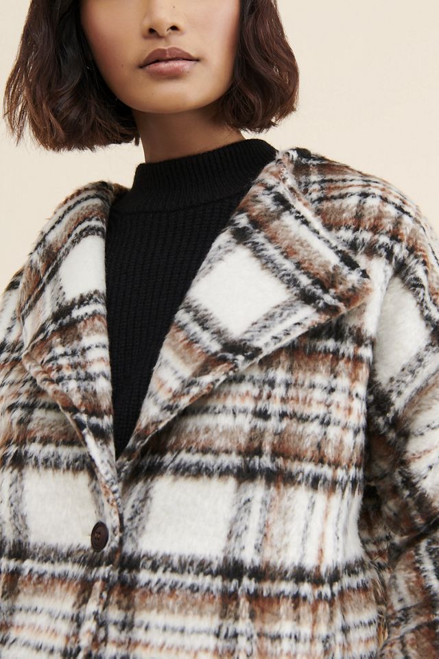 Greylin Lawrence Plaid Cropped Jacket | Anthropologie