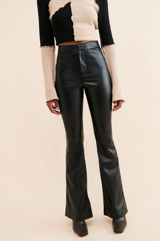 Good American Good Flare Trousers #4