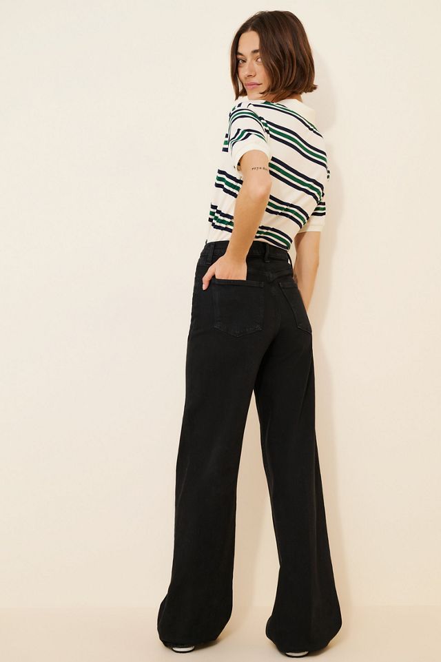 Joe's Jeans Mia High-Rise Wide Leg Jeans #4