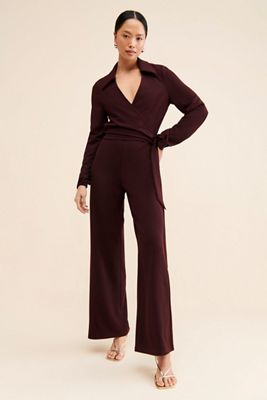 Awaylee Tie-Front Jumpsuit