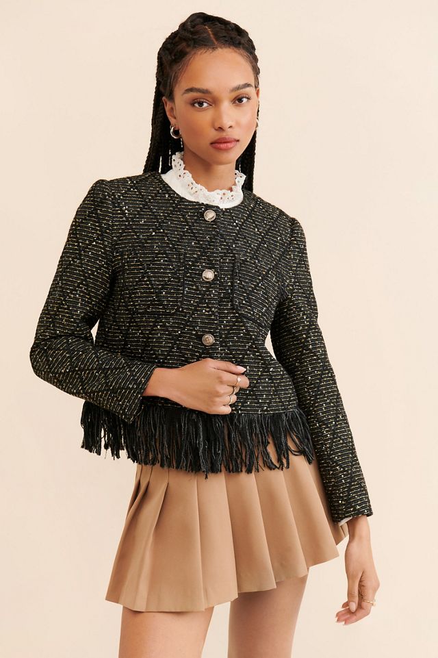 See U Soon Tweed Sequin Jacket #3