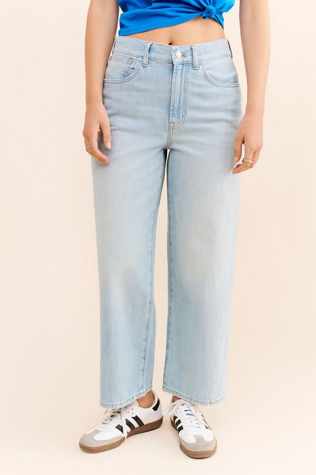 Madewell The Perfect Vintage Wide Leg Crop Jeans #1