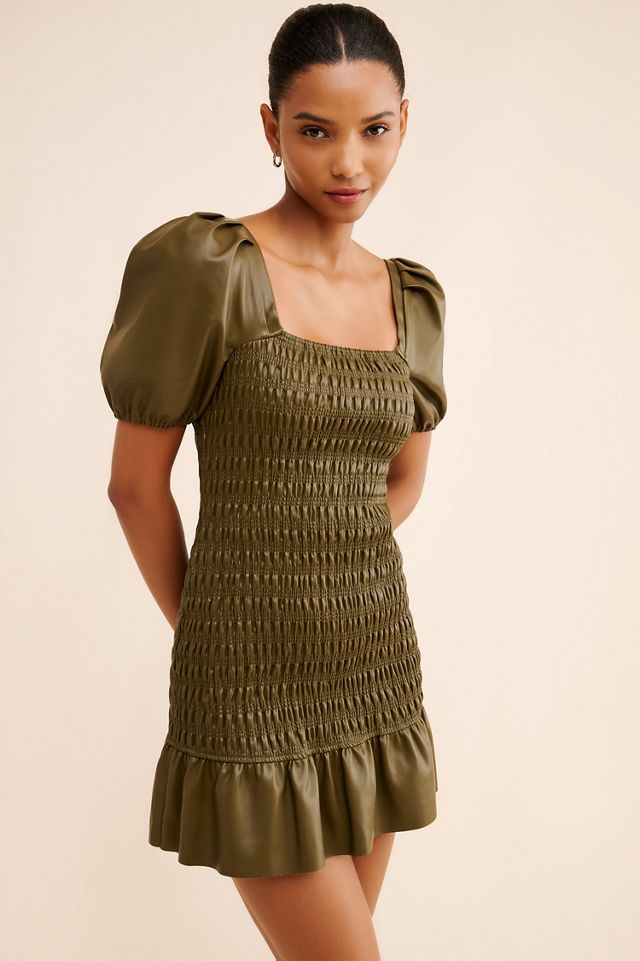 Saylor Ida Vegan Leather Mini Dress #2
