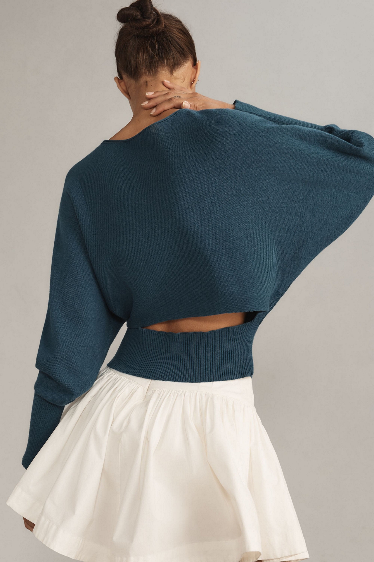 Modern Back Cut-Out Sweater