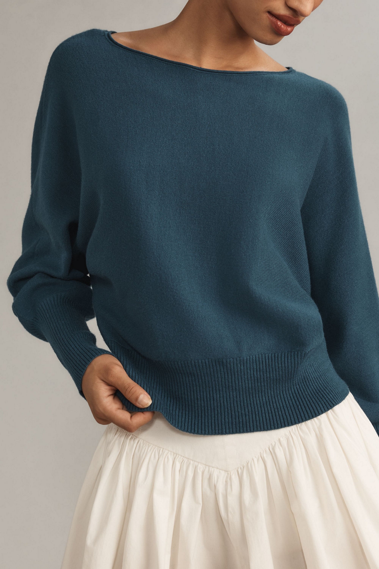 Modern Back Cut-Out Sweater