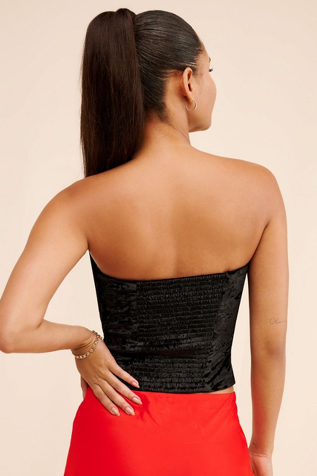 Hutch Velvet Bow Top #2