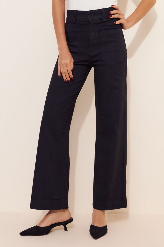 ASKK Sailor Wide-Leg High-Rise Jeans #4