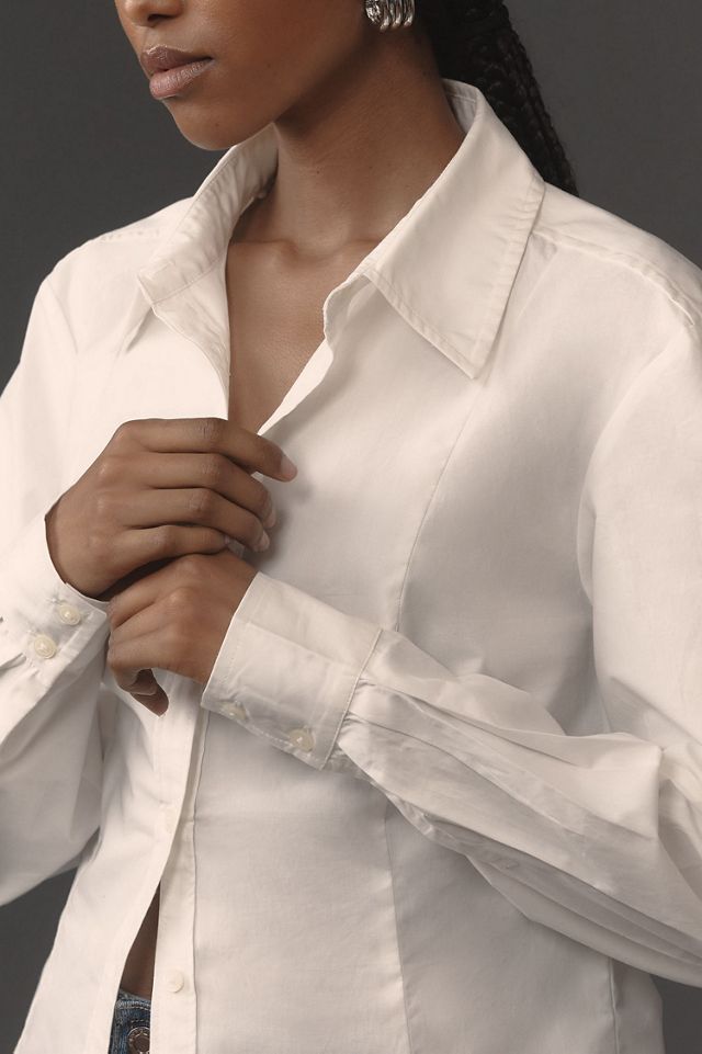 Maeve Bow-Back Tailored Shirt #2