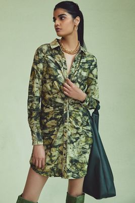 BHLDN Aurora Puff-Sleeve Taffeta Maxi Dress | Anthropologie