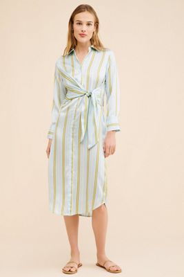 Rails Lacey Stripe Shirt Dress