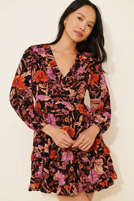 Pilcro Tiered Corduroy Dress | Anthropologie