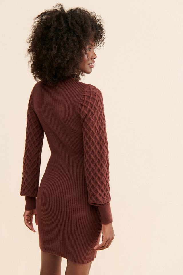Adelyn Rae Jonas Honeycomb Mini Dress #4