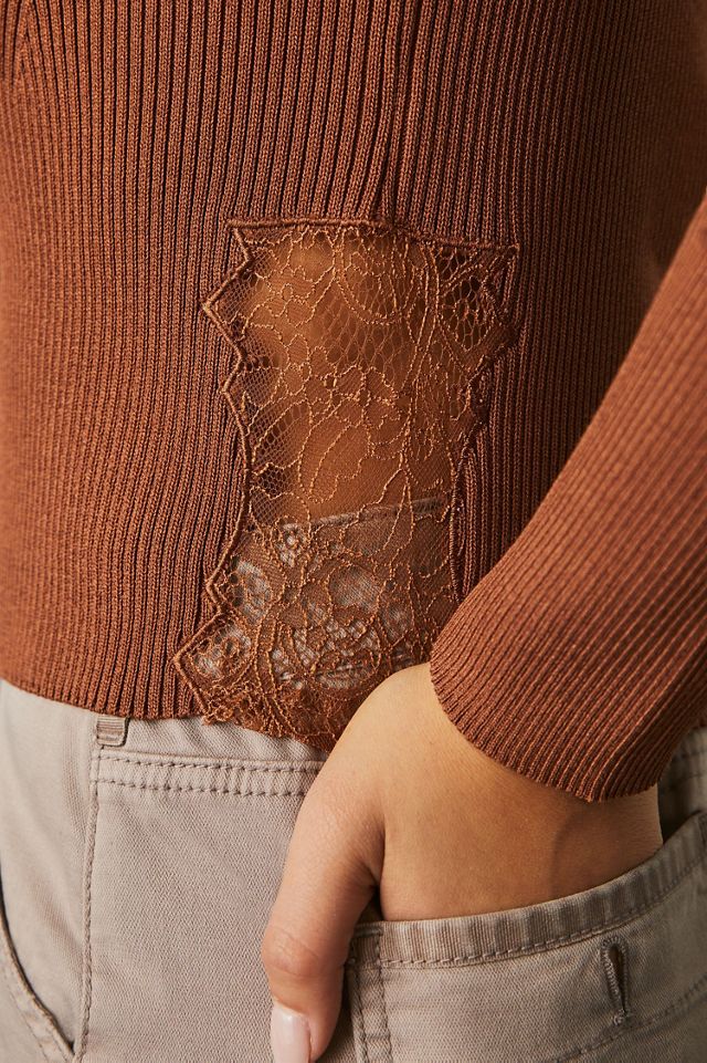 Callahan Sweetheart Lace Sweater #1