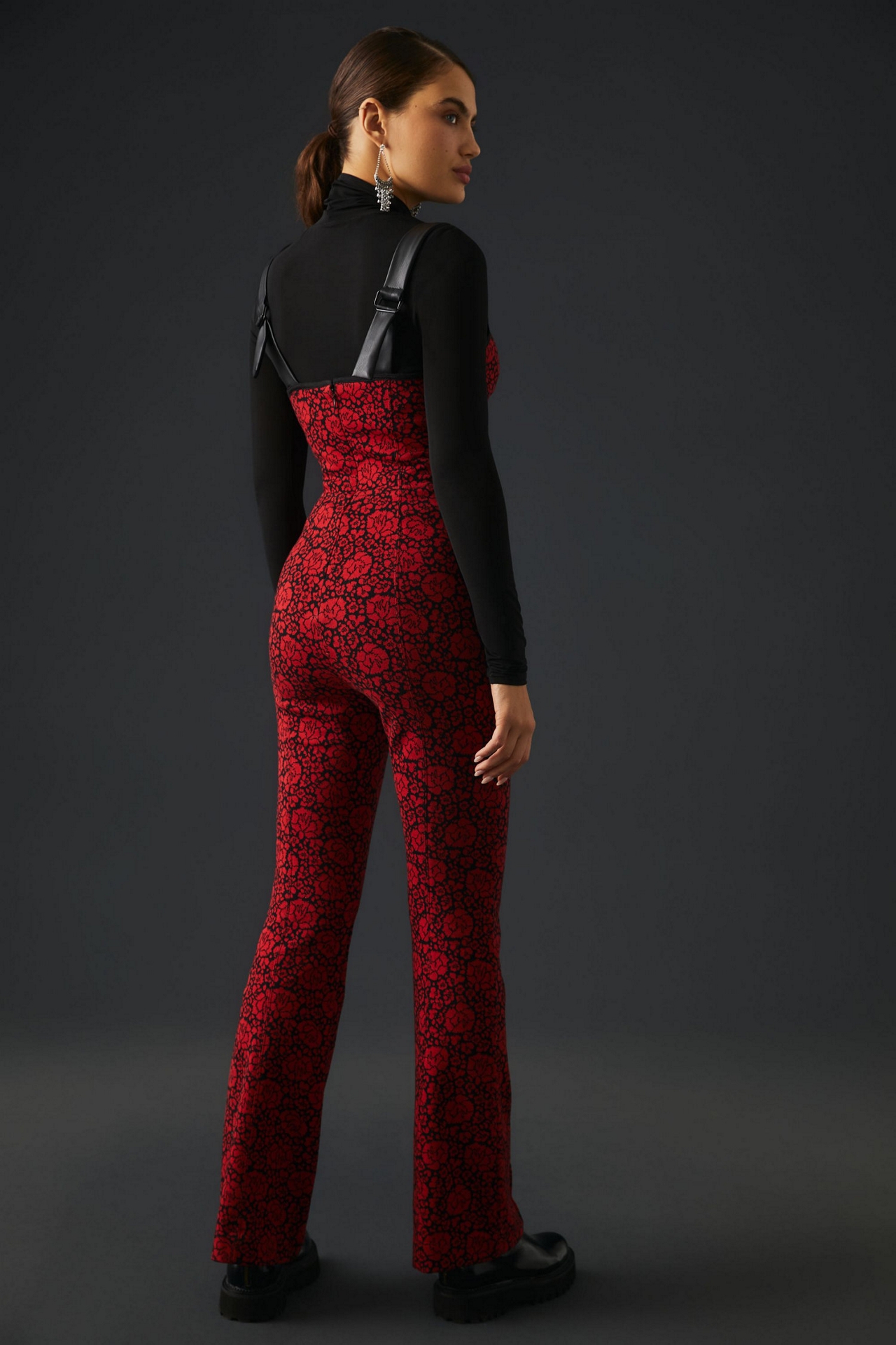 Bustier Knit Jumpsuit