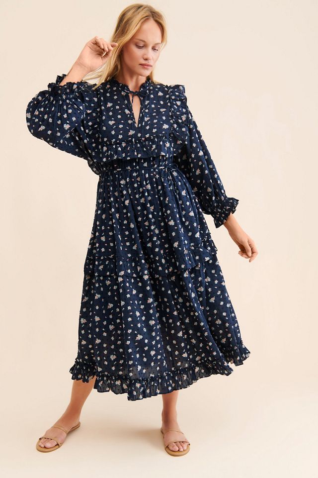Stella Nova Barbara Floral Midi Dress #1