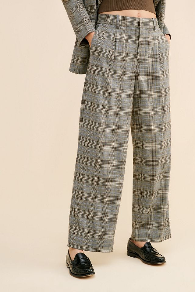 Madewell Margot Wool Blend Slouchy Straight Trousers #3