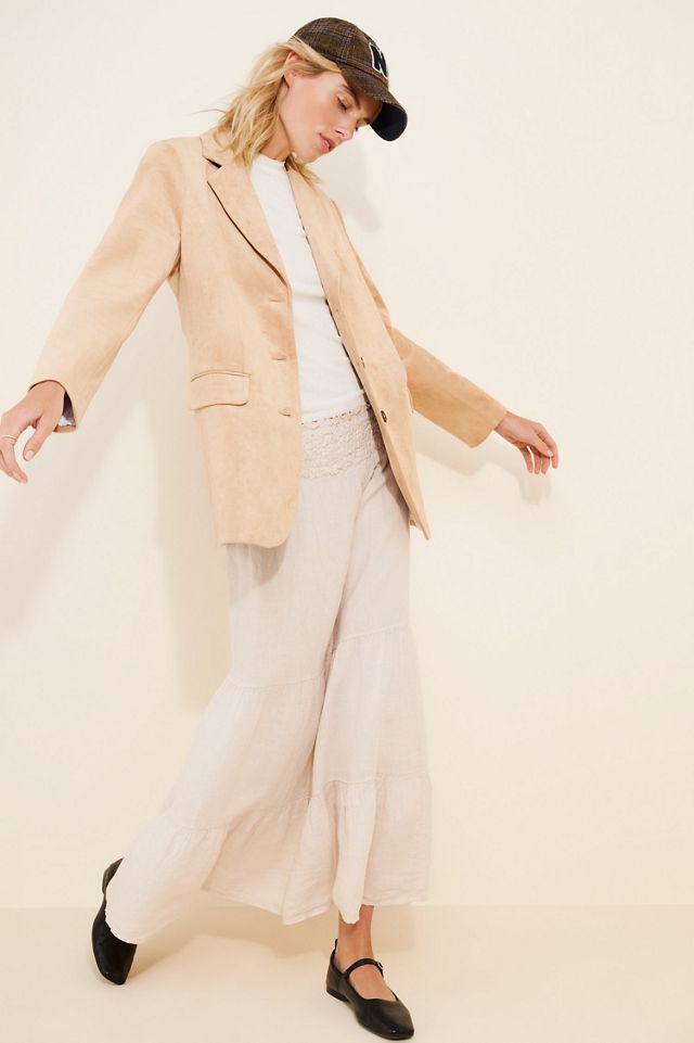 Dolan Faux-Suede Boyfriend Blazer #2