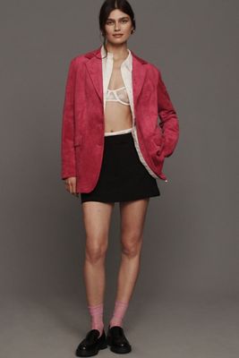 Dolan Faux-Suede Boyfriend Blazer