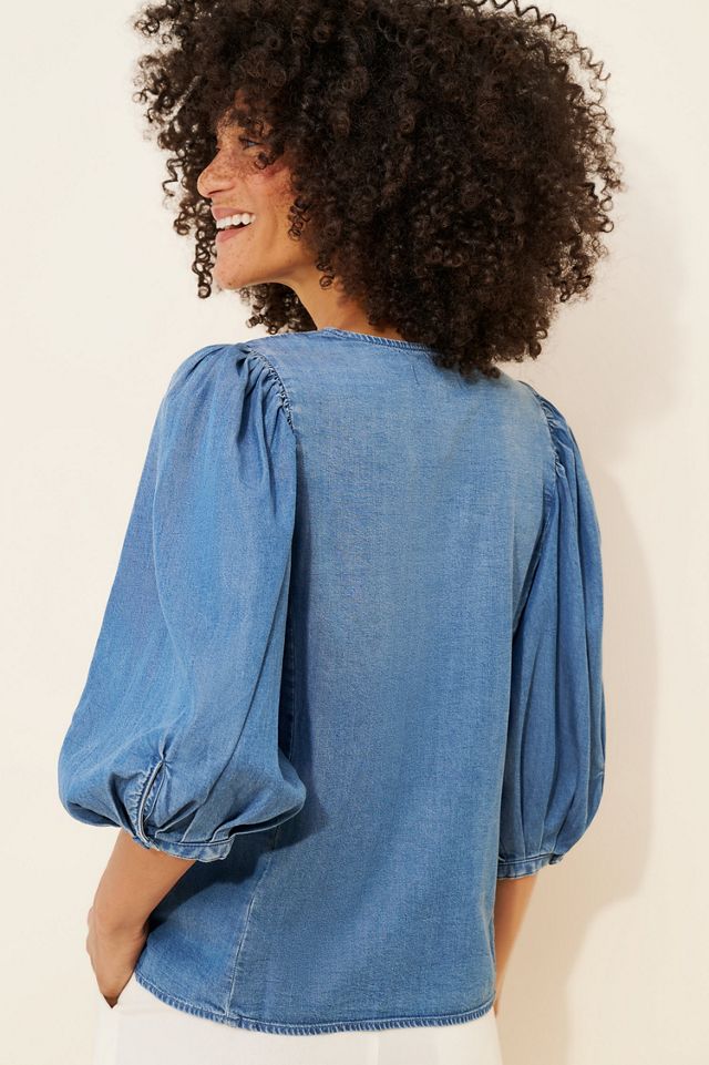 Madewell Denim Erin Top #1