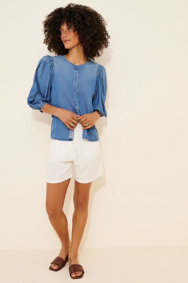 Madewell Denim Erin Top #2