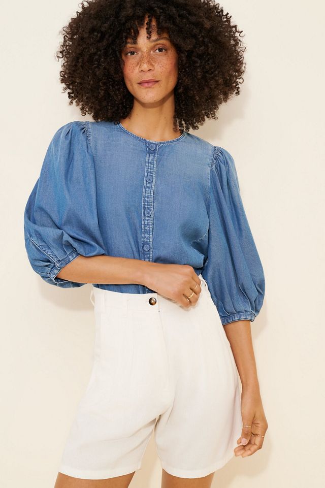 Madewell Denim Erin Top #3