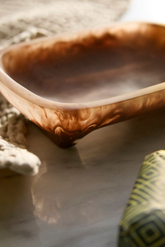 Marbled Resin Soap Dish #1
