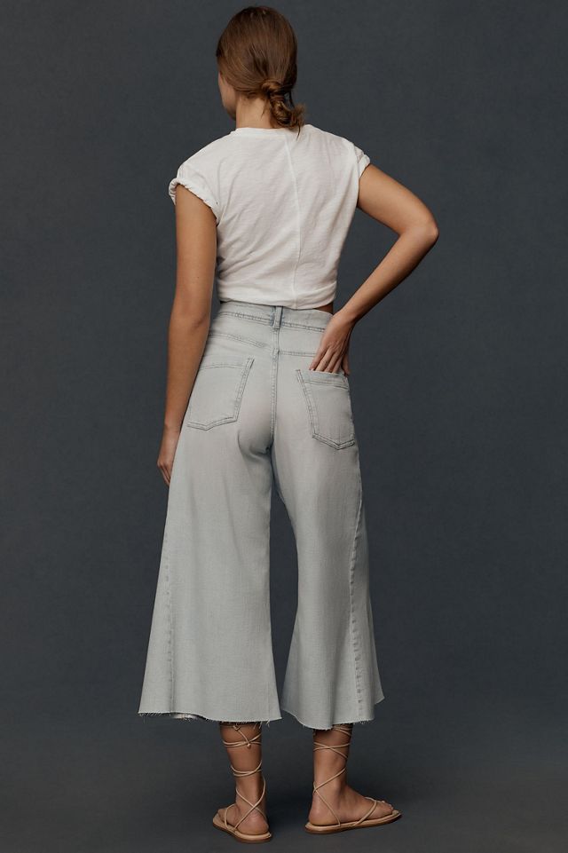 Pilcro The Adi Regenerative Cotton High-Rise Crop Relaxed Flare Jeans #2