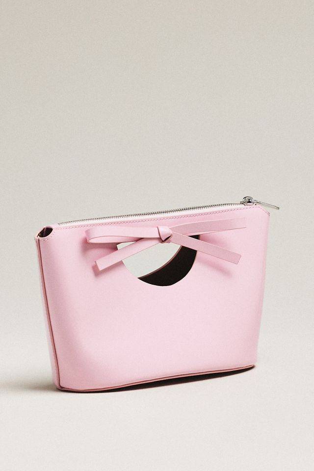 Studio Amelia Sofia Leather Bow Clutch #1
