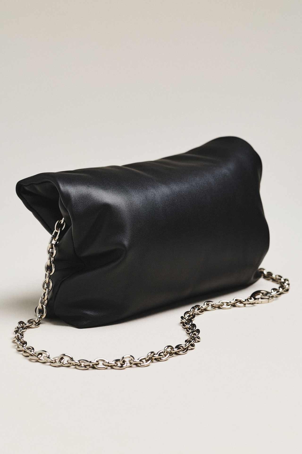 Studio Amelia Leather Cloud Clutch