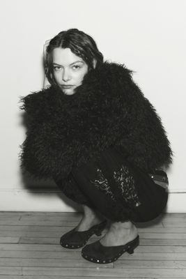 By Anthropologie Faux-Fur Jacket