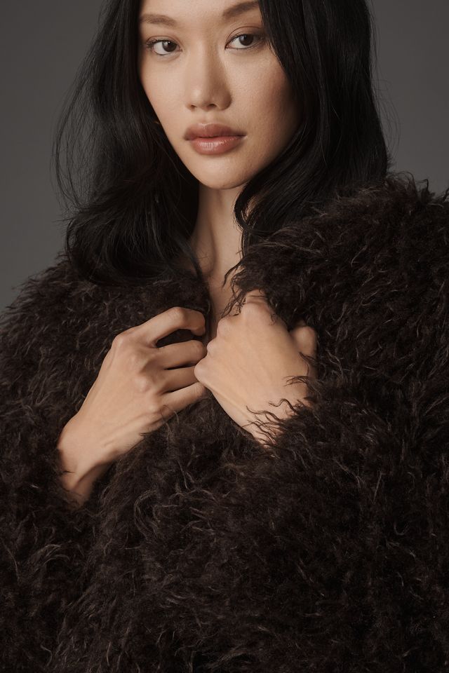 By Anthropologie Faux-Fur Jacket #3