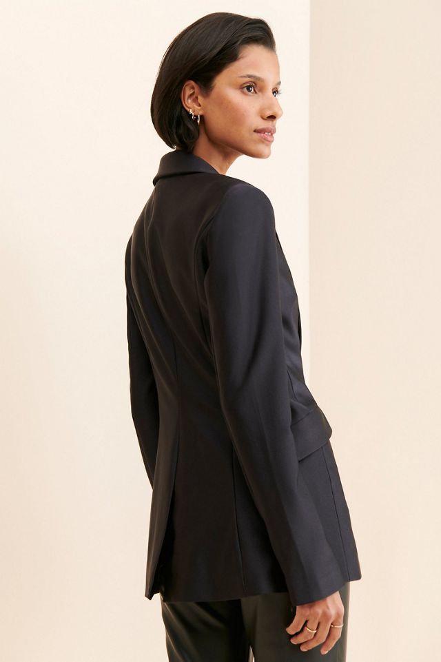 Good American Disco Scuba Sculpted Blazer #1