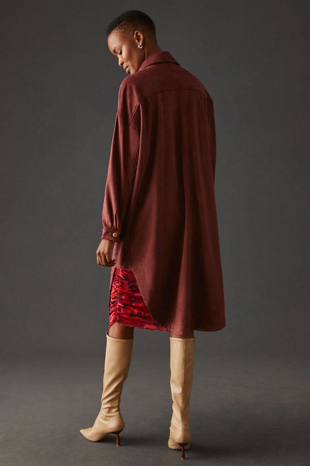 Faux Suede Duster #2