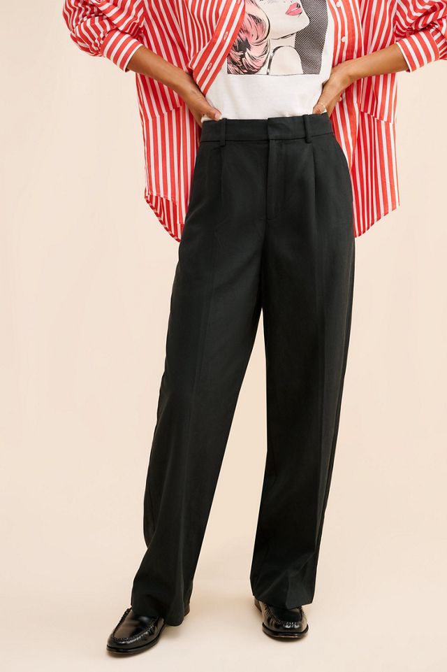 Madewell Margot Slouchy Straight Trousers #4