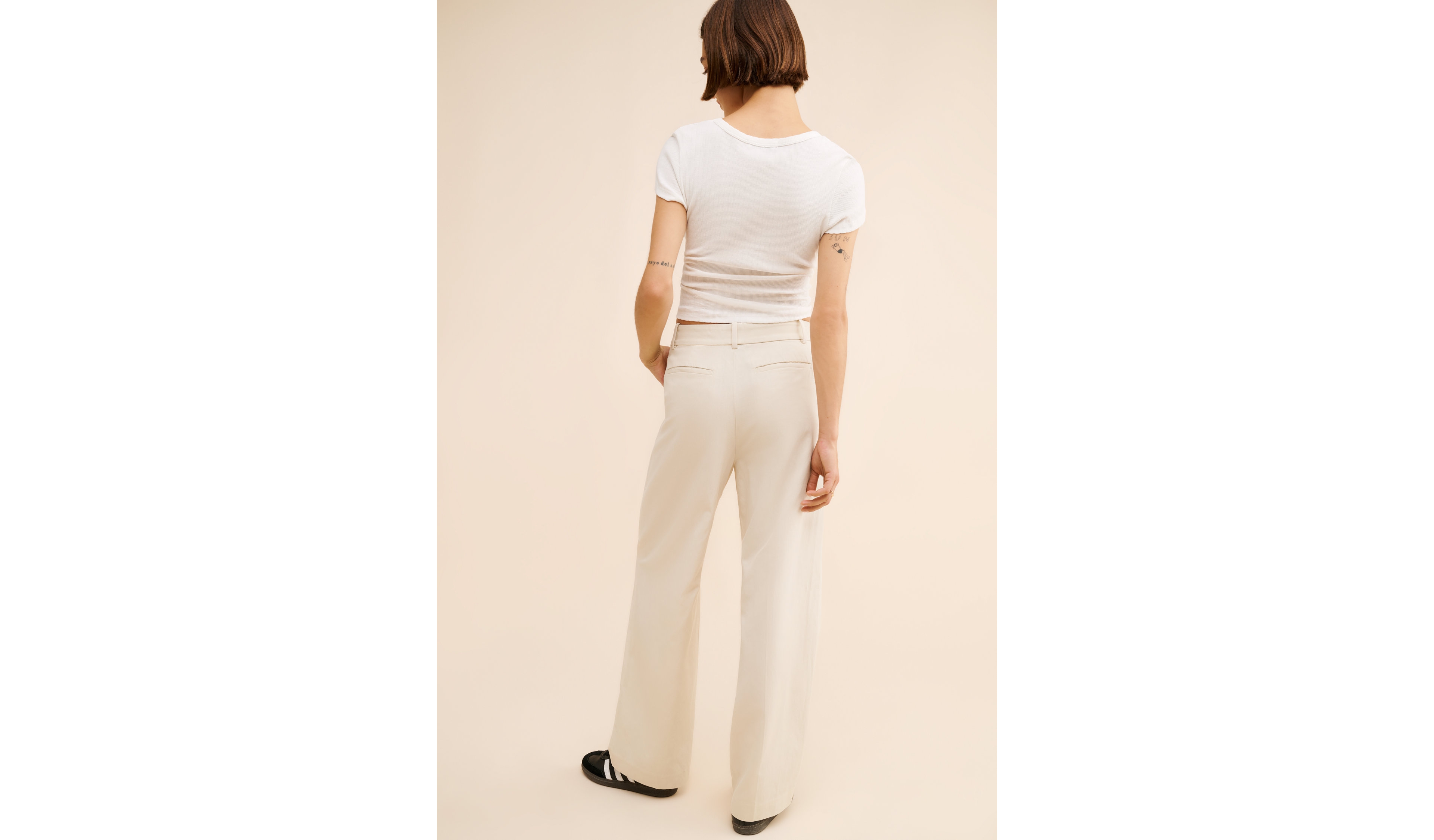 Madewell Margot Slouchy Straight Trousers