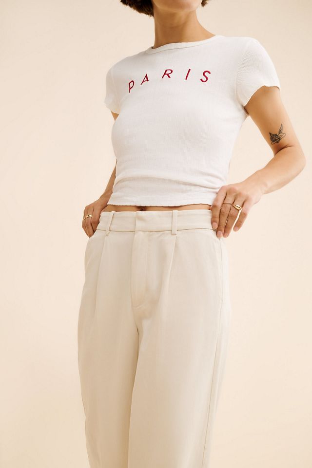 Madewell Margot Slouchy Straight Trousers #2