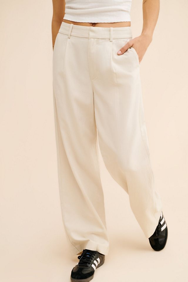 Madewell Margot Slouchy Straight Trousers #1