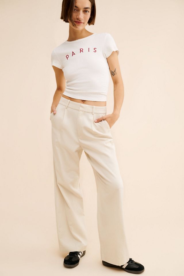 Madewell Margot Slouchy Straight Trousers #4