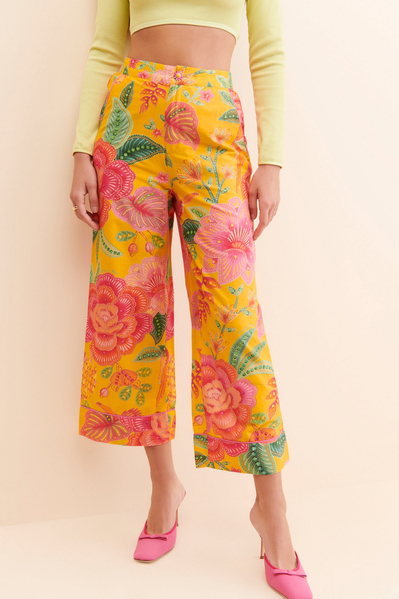 FARM Rio Macaw Bloom Pants