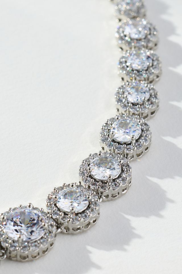 Glam Tennis Necklace #1