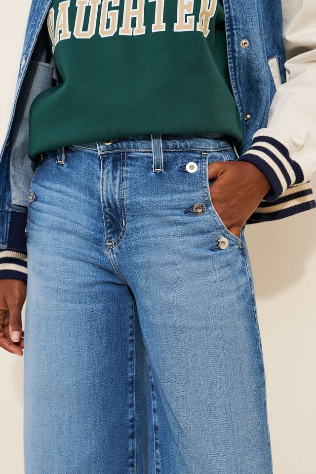 AG Jeans Dania Wide-Leg Crop Jeans #2
