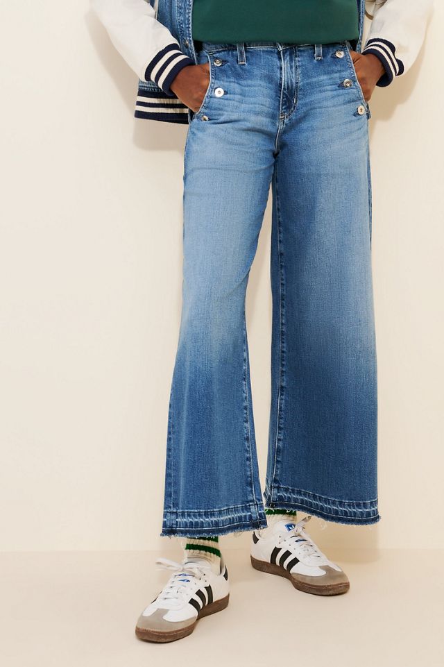 AG Jeans Dania Wide-Leg Crop Jeans #3