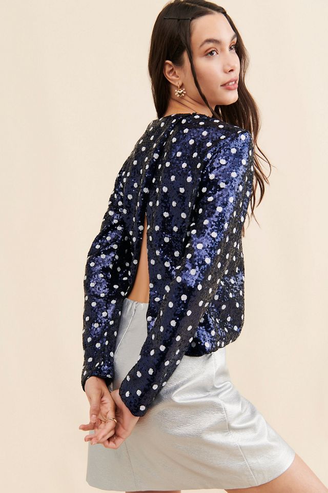 Baum und Pferdgarten Jiza Sequin Top #4