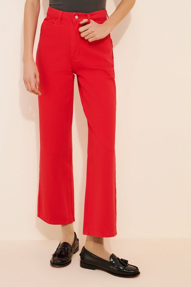 Never Fully Dressed Cropped Scallop Detail Jeans #3