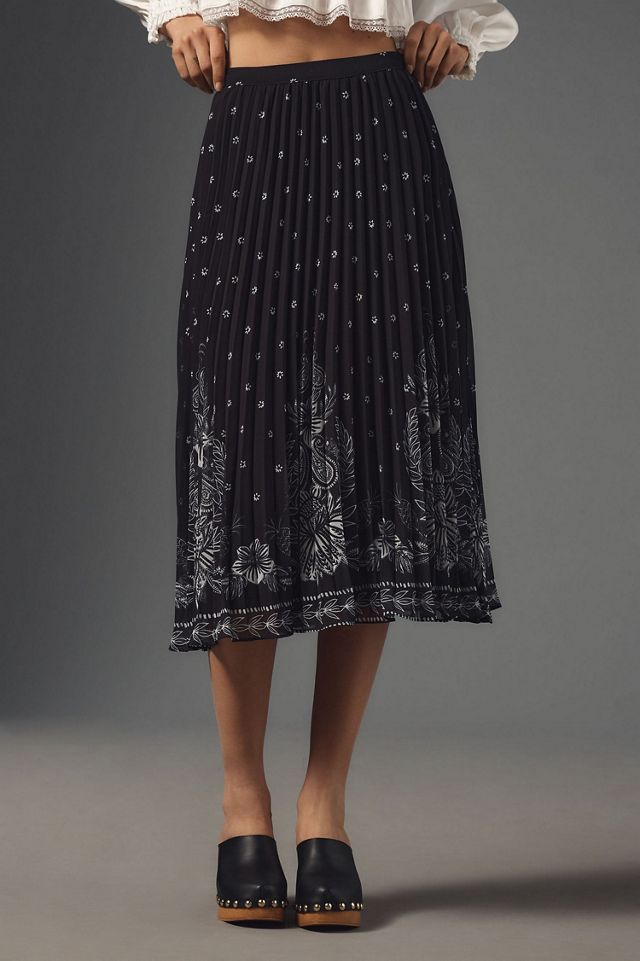 FARM Rio Floral Midi Skirt #1