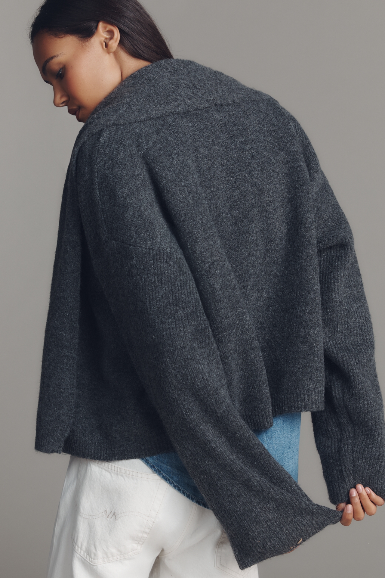 By Anthropologie Mariel Open-Front Cardigan Sweater