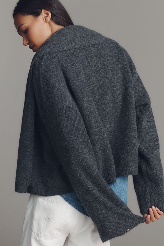 By Anthropologie Mariel Open-Front Cardigan Sweater #3