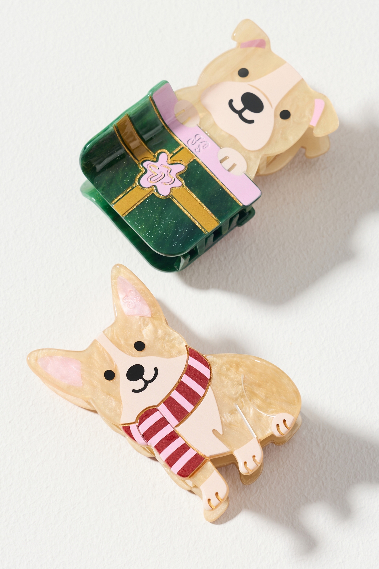 Frasier Sterling Dog Hair Claws, Set of 2