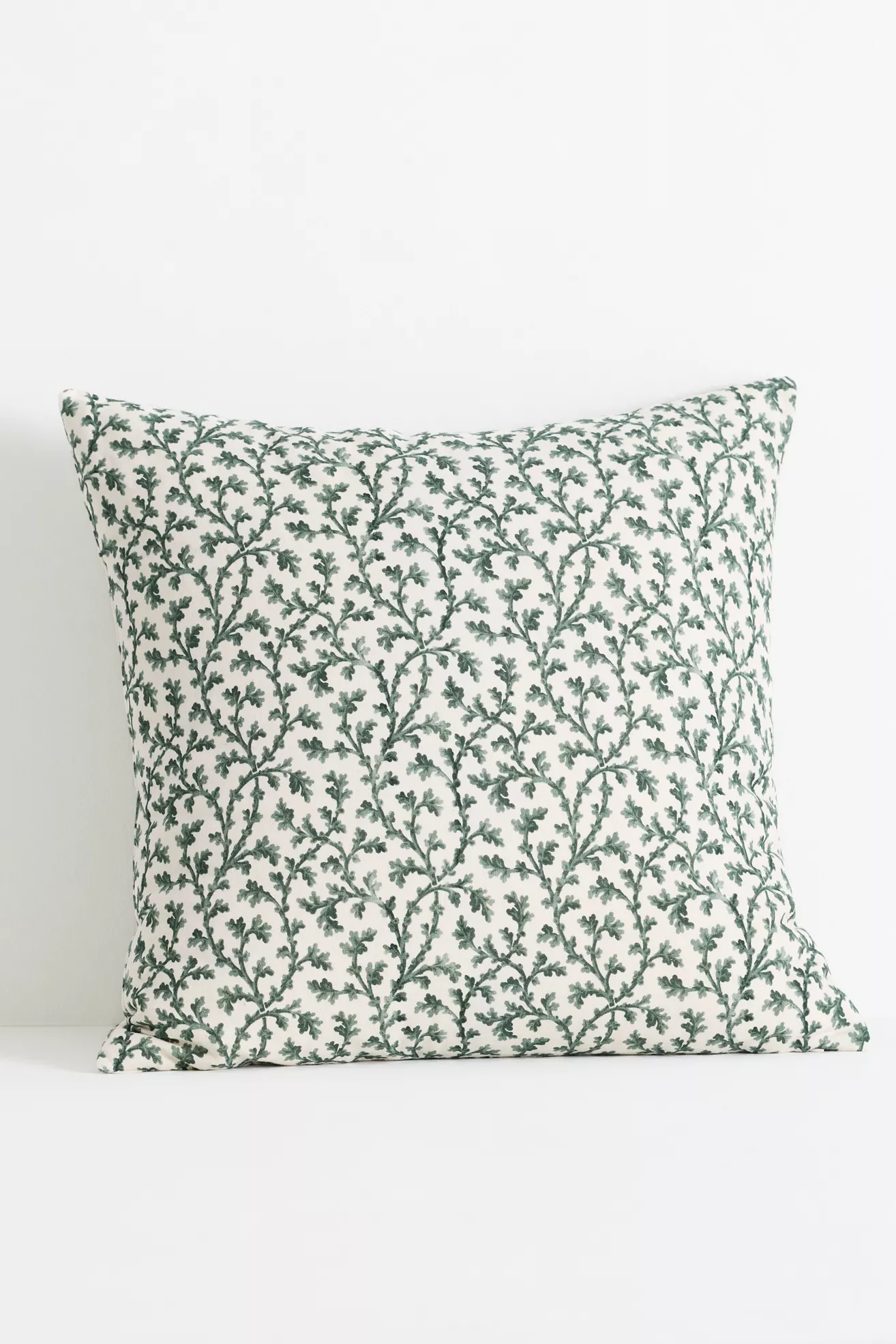 Irena Cotton Linen Blend Printed Floral Pillow
