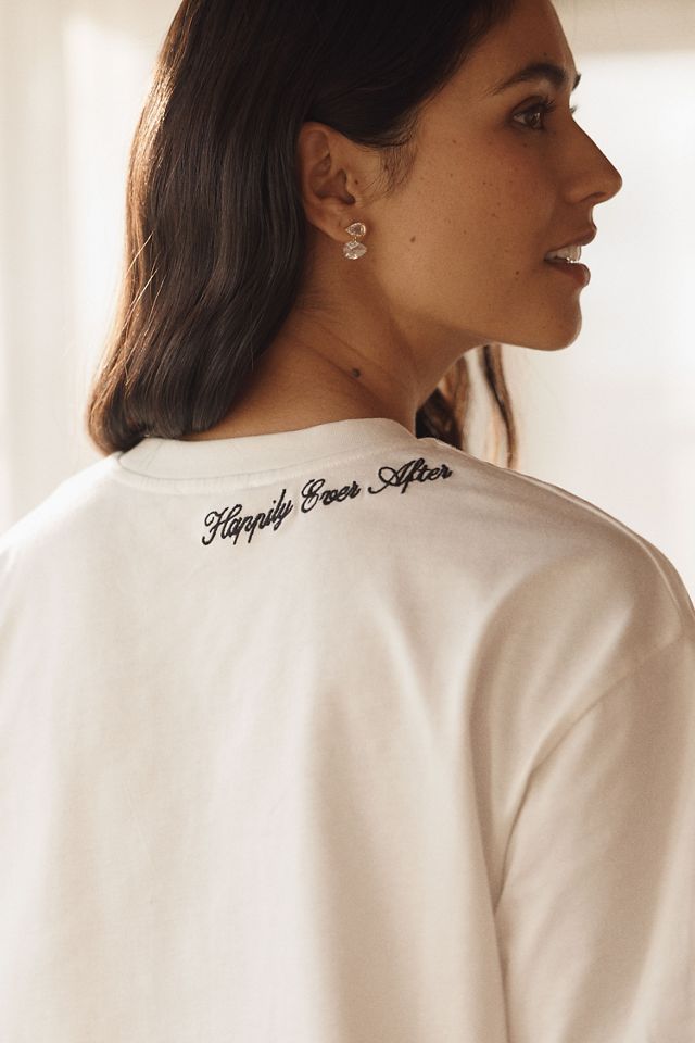 The Frolic Just Married Shorts and Tee Set | Anthropologie